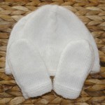 patron tricot bonnet bebe naissant #12