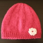 patron tricot bonnet bebe naissant #15