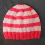 patron tricot bonnet bebe naissant #4