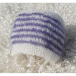 patron tricot bonnet bebe naissant #7