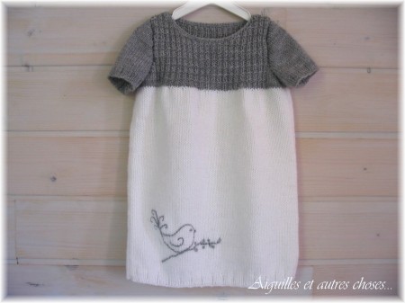 tricoter une robe pour bebe