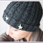 patron tricot tuque torsade #17