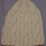 patron tricot tuque torsade #6