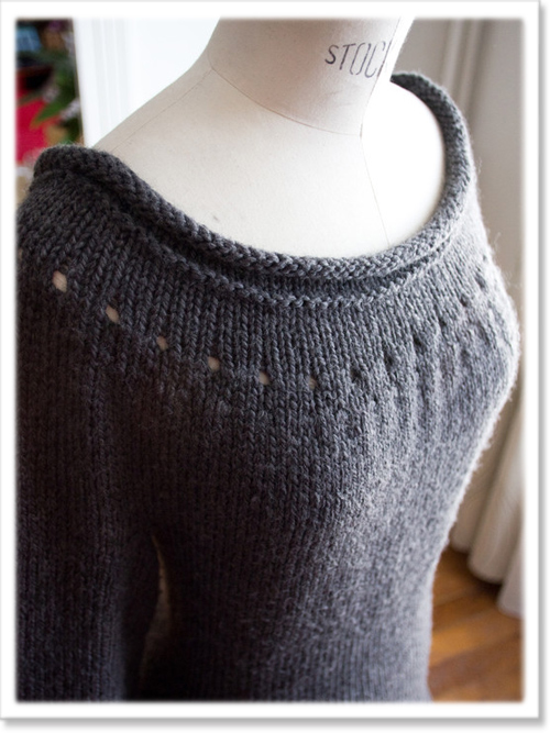tricoter un chandail