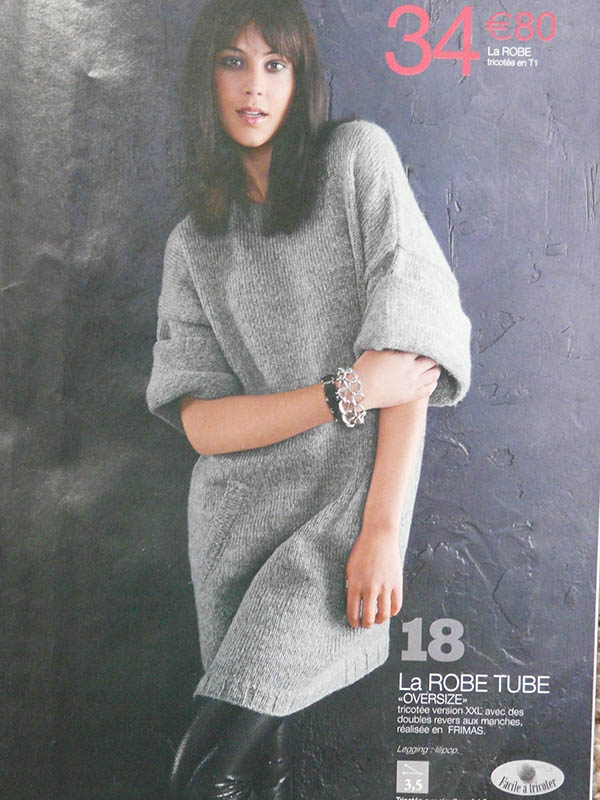 tricot robe pull