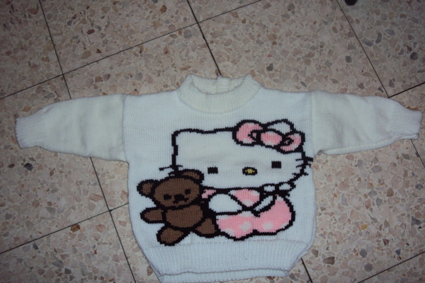 photo tricot model tricot hello kitty top 12