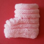 photo tricot modele chausson bébé tricot gratuit 10