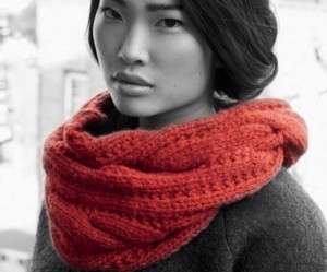 photo tricot modele tricot de snood 18