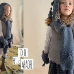 photo tricot modele tricot echarpe a capuche