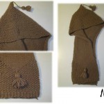 photo tricot modele tricot echarpe a capuche 5