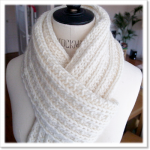 photo tricot modele tricot echarpe adulte