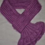 photo tricot modele tricot echarpe facile 3