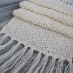 photo tricot modele tricot echarpe facile 5