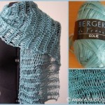 photo tricot modele tricot echarpe facile 7