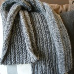 photo tricot modele tricot echarpe moderne 13