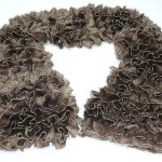 photo tricot modele tricot echarpe ruban 9