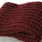 photo tricot modele tricot facile snood 4