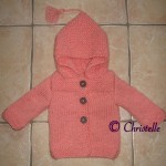 photo tricot modele tricot manteau bebe 15