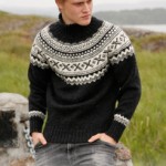 photo tricot modele tricot pull norvegien 3