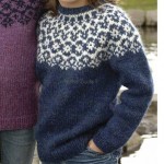 photo tricot modele tricot pull norvegien 4