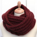 photo tricot modele tricot snood garcon 18