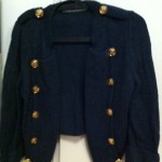 photo tricot modele tricot veste officier