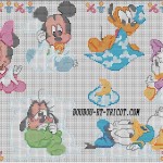 photo tricot modele tricot walt disney gratuit 3