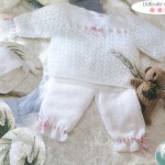 photo tricot modele tricoter layette 3