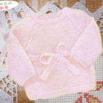 photo tricot modele tricoter layette 5