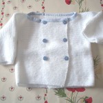 photo tricot modele tricoter layette 6