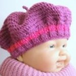 photo tricot modèle bonnet tricot gratuit pour bébé 13