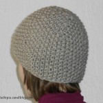 photo tricot modèle bonnet tricot point de riz 2