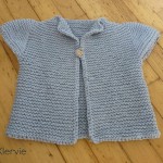 photo tricot modèle tricot bébé facile 12