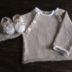 photo tricot modèle tricot bébé facile 14