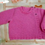 photo tricot modèle tricot bébé facile 15