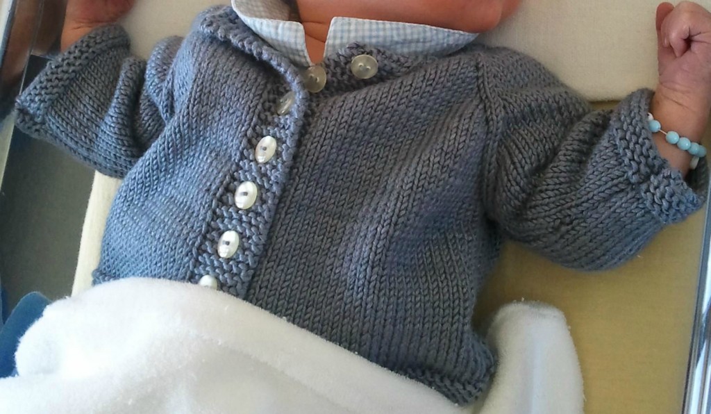 photo tricot modèle tricot bébé facile 3