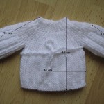 photo tricot modèle tricot bébé prématuré 12