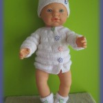 photo tricot modèle tricot bébé prématuré 13