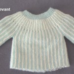 photo tricot modèle tricot bébé sans couture 9