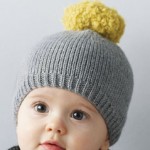 photo tricot modèle tricot facile bonnet bébé 11