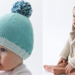 photo tricot modèle tricot facile bonnet bébé 9