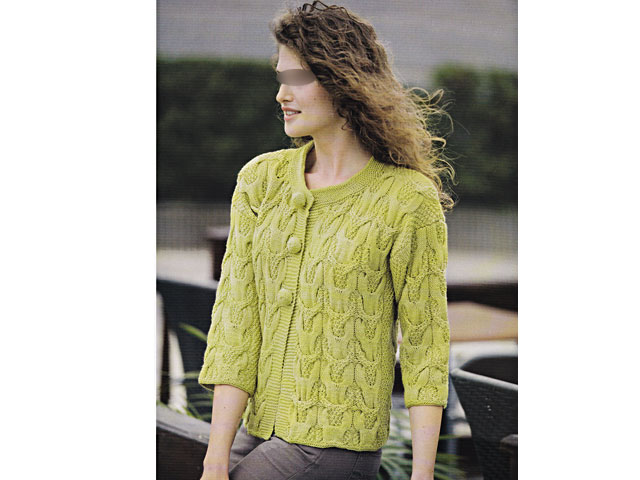 modele de cardigan femme a tricoter