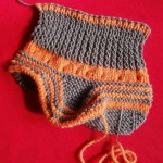 photo tricot modèle tricot jersey chausson bébé gratuit 17