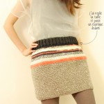 photo tricot modèle tricot jupe 5