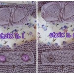 photo tricot modèle tricot nid dabeille gravier 16