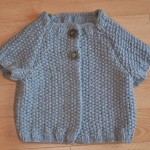 photo tricot modèle tricot point de riz le 14