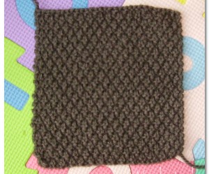 photo tricot modèle tricot point de riz le 18