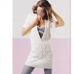 photo tricot modèle tricot robe pull 15
