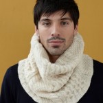 photo tricot modèle tricot snood homme 14