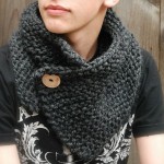 photo tricot modèle tricot snood homme 17